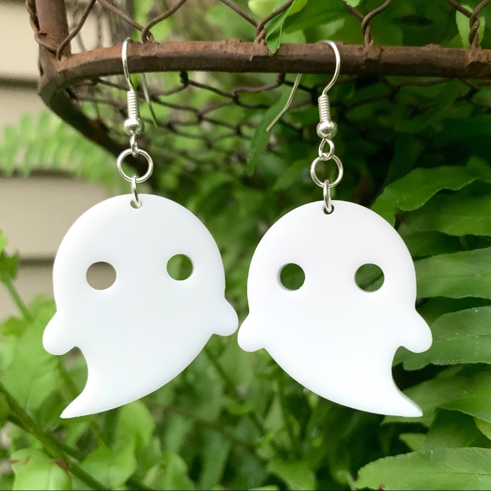 Halloween ghost earrings